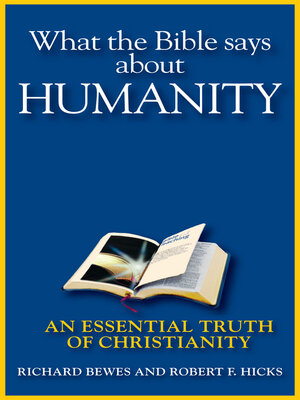 cover image of What the Bible Says about Humanity: an Essential Truth of Christianity